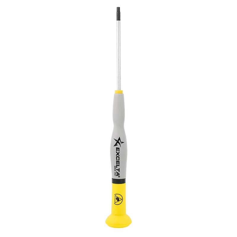 Screwdriver, Hex Drive, .0984", Overall Length 6.5" , ESD